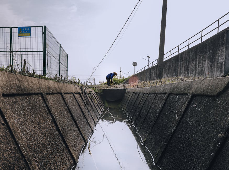 profesjonalny montaż kanałów betonowych w ramach inwestycji infrastrukturalnej